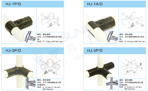 精益管配件連接件型號集錦